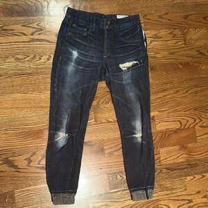 Rag & Bone Distressed Blue Jeans Sweatpants Women’s XS